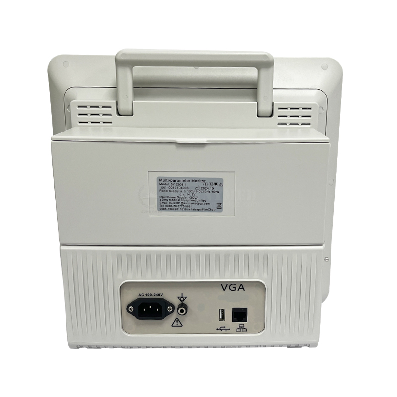 Sy-C006-1 ECG, Pulse Nlbp Oximetry Veterinary Vital Signs Patient Monitor