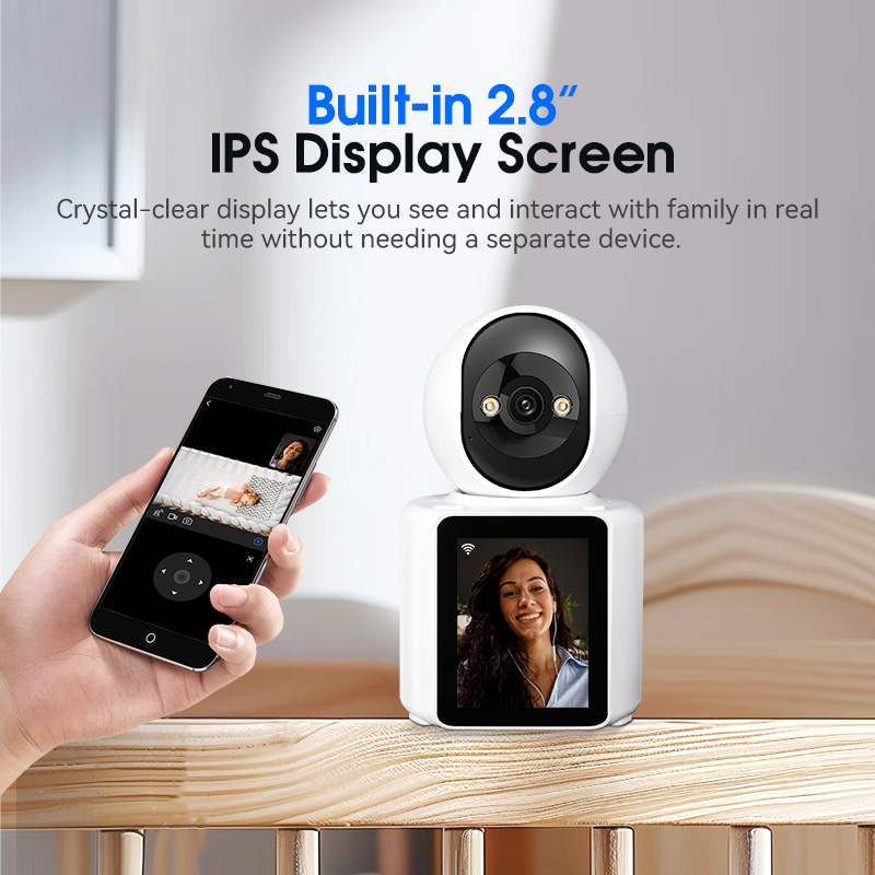 Anywii Indoor/Outdoor Home CCTV Camera with Two-Way Audio &amp; Voice Calling Features for Baby Elder Care Price with CMOS Sensor