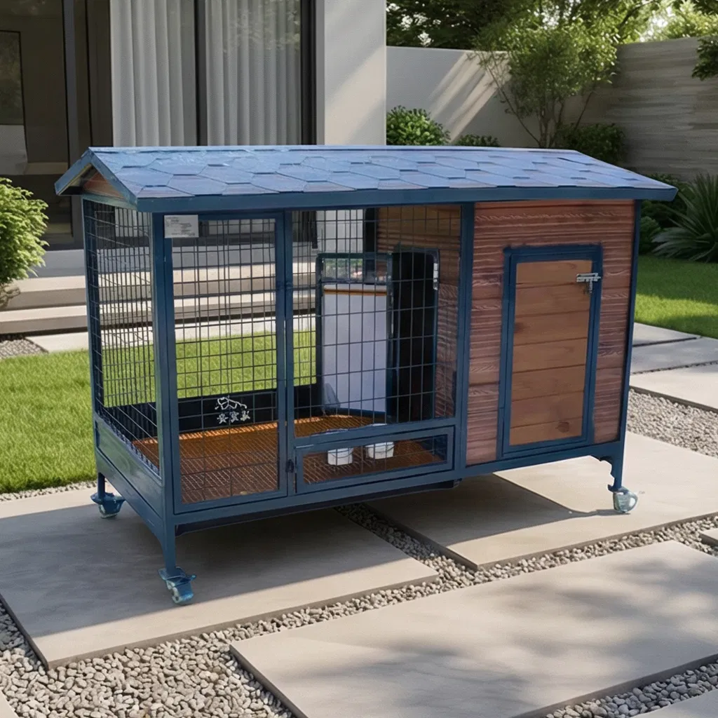 Weatherproof Pet Prefab Home with Custom Name &amp; Heat Insulation