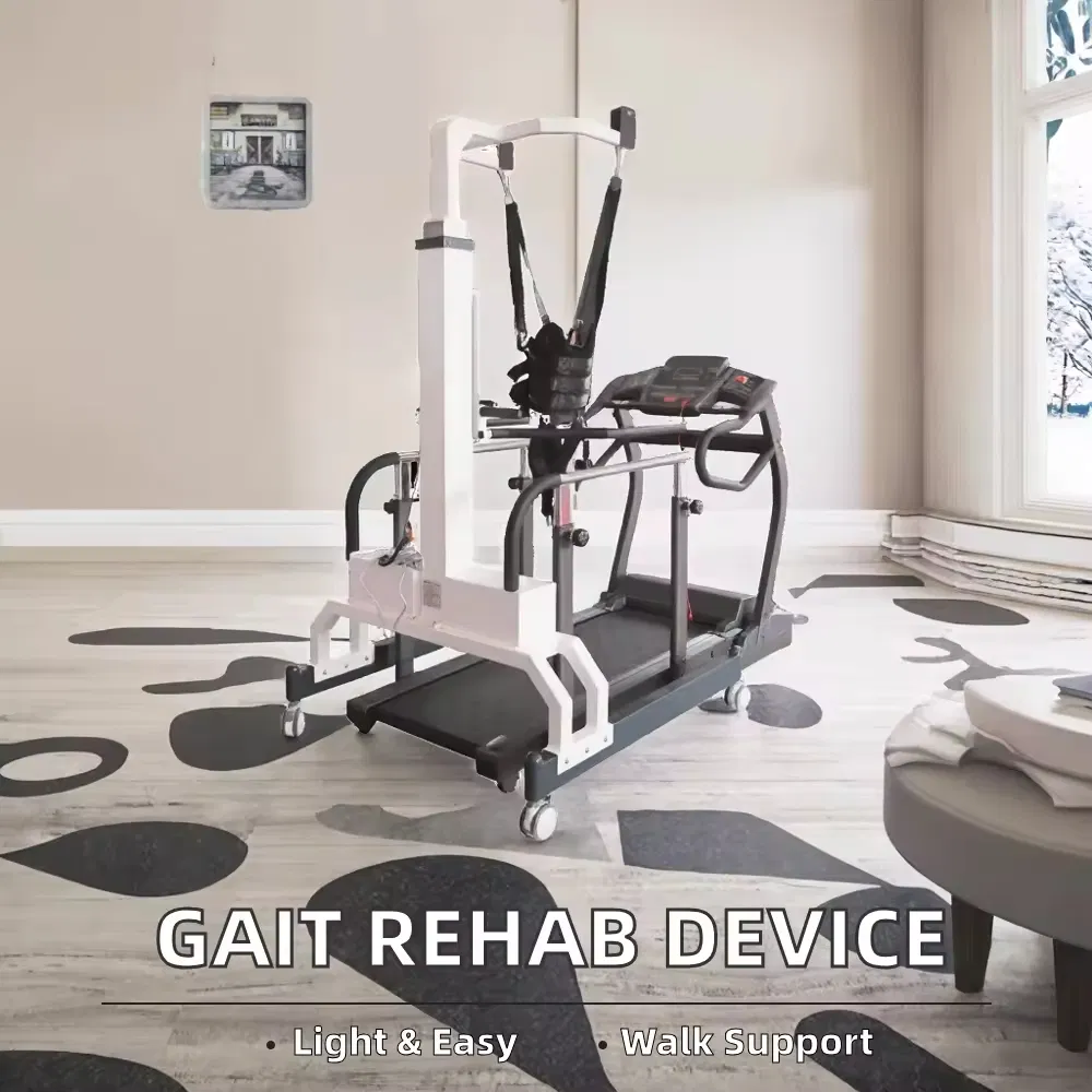 Walking Rehabilitation Patient Lifting Device Weight Loss Gait Trainer with Slow Running Platform