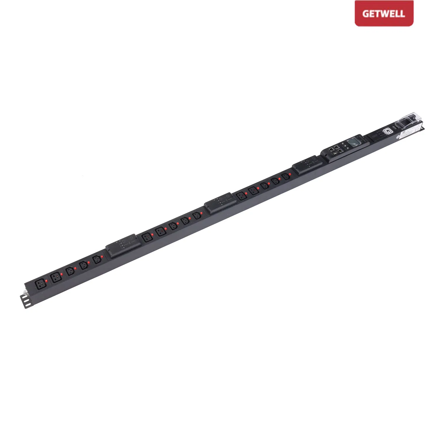 Effortless Circuit Management with Color-Coded 10A 240V PDU