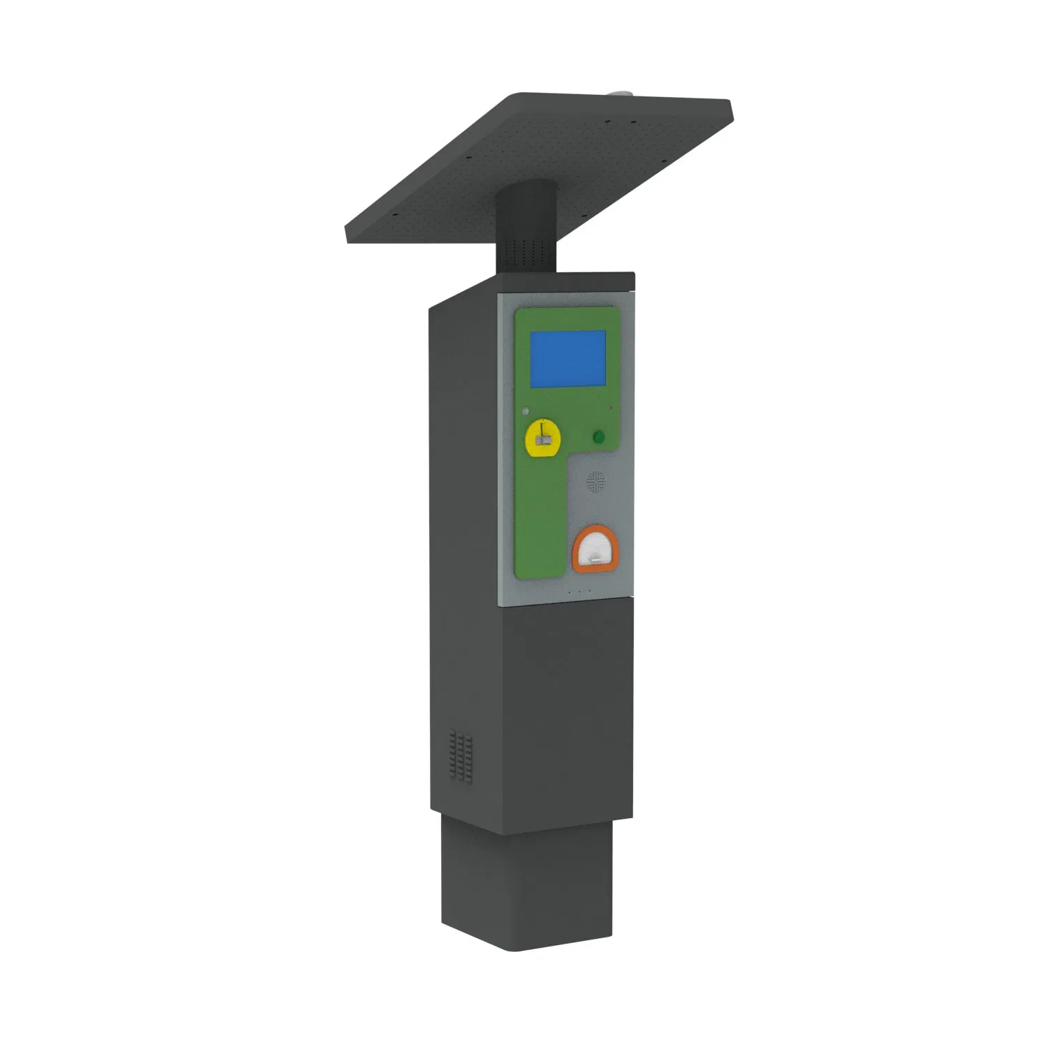 Self-Service Wiiparking Parking Pay Station with Touchscreen for Sale