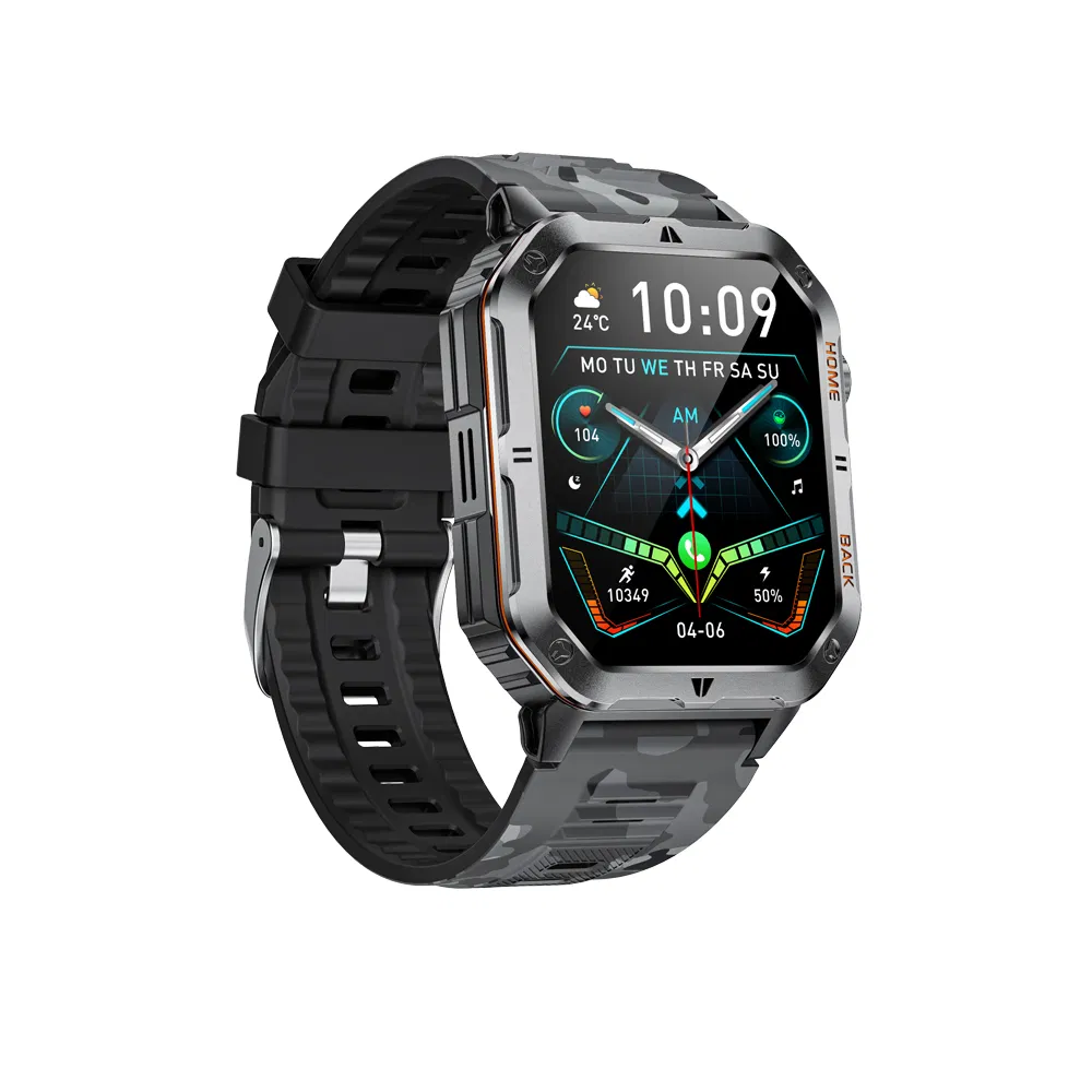 China manufacture 3ATM waterproof smart bt watch with heart rate blood pressure monitoring for health care M62