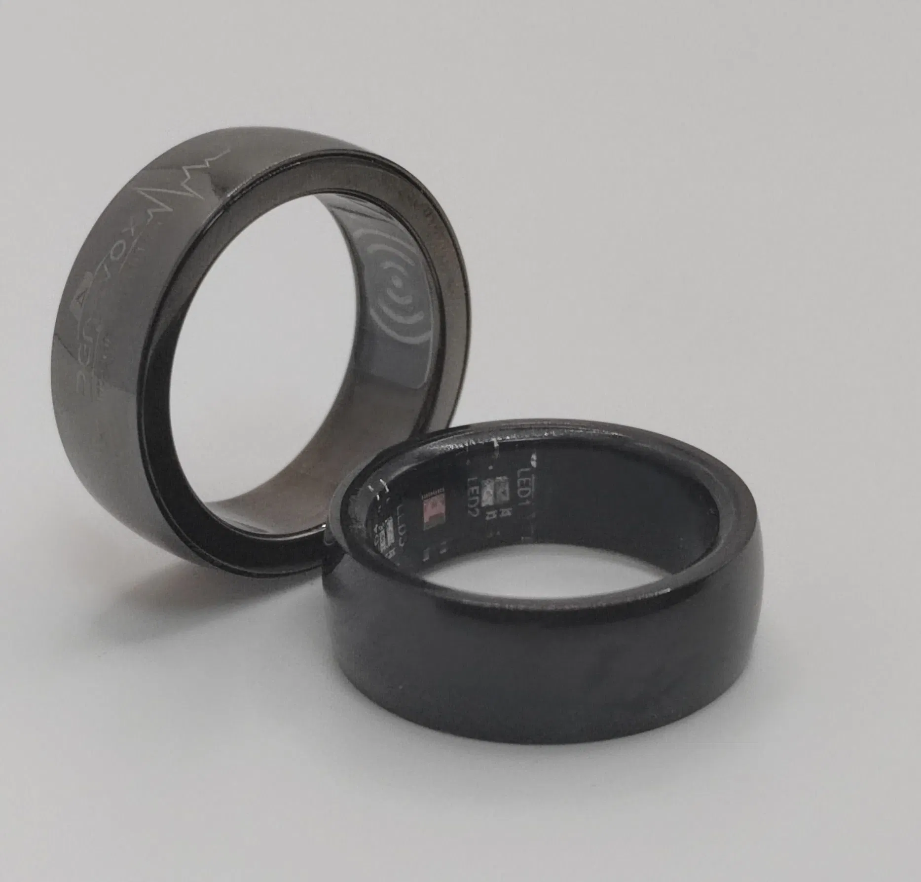 Health Sensors and Apps Monitoring Features Smart Ring for Wearable Technology