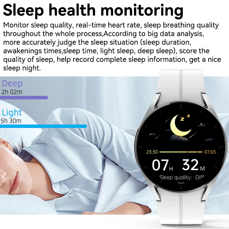 Smart Watch Non-Invasive Blood Glucose Uric Acid Blood Lipid Measurement ECG Temperature Call Wearable Device Smartwatch