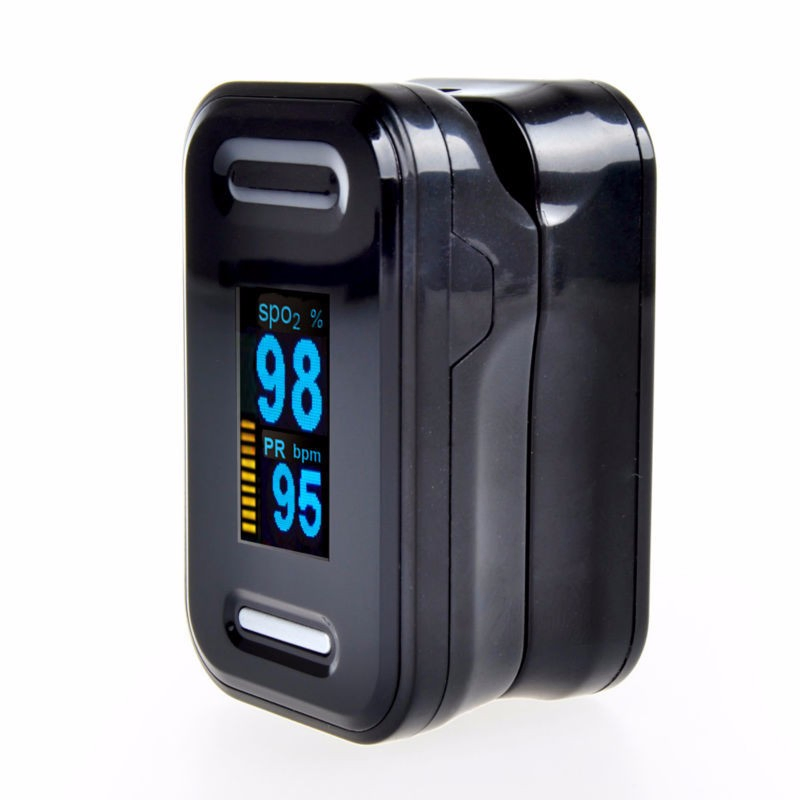 Amazon Hot Sell Pulse Oximete Finger Oximetry Blood Oxygen Saturation Monitor Fingertip Pulse Oximeter