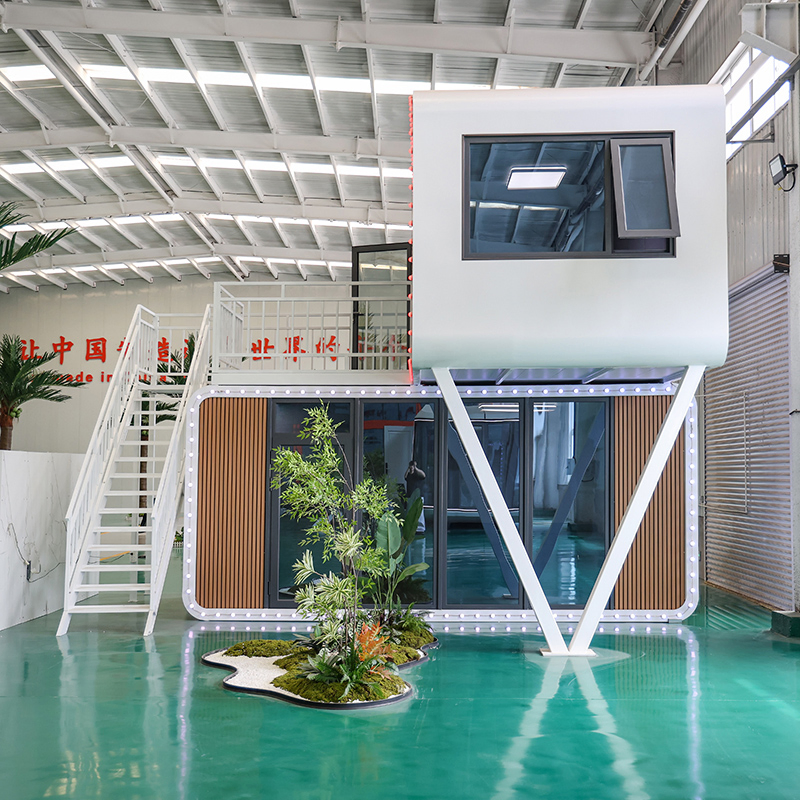 Luxury Container Pod Customized Prefabricated Portable Mobile Cabin Home Apple Cabin