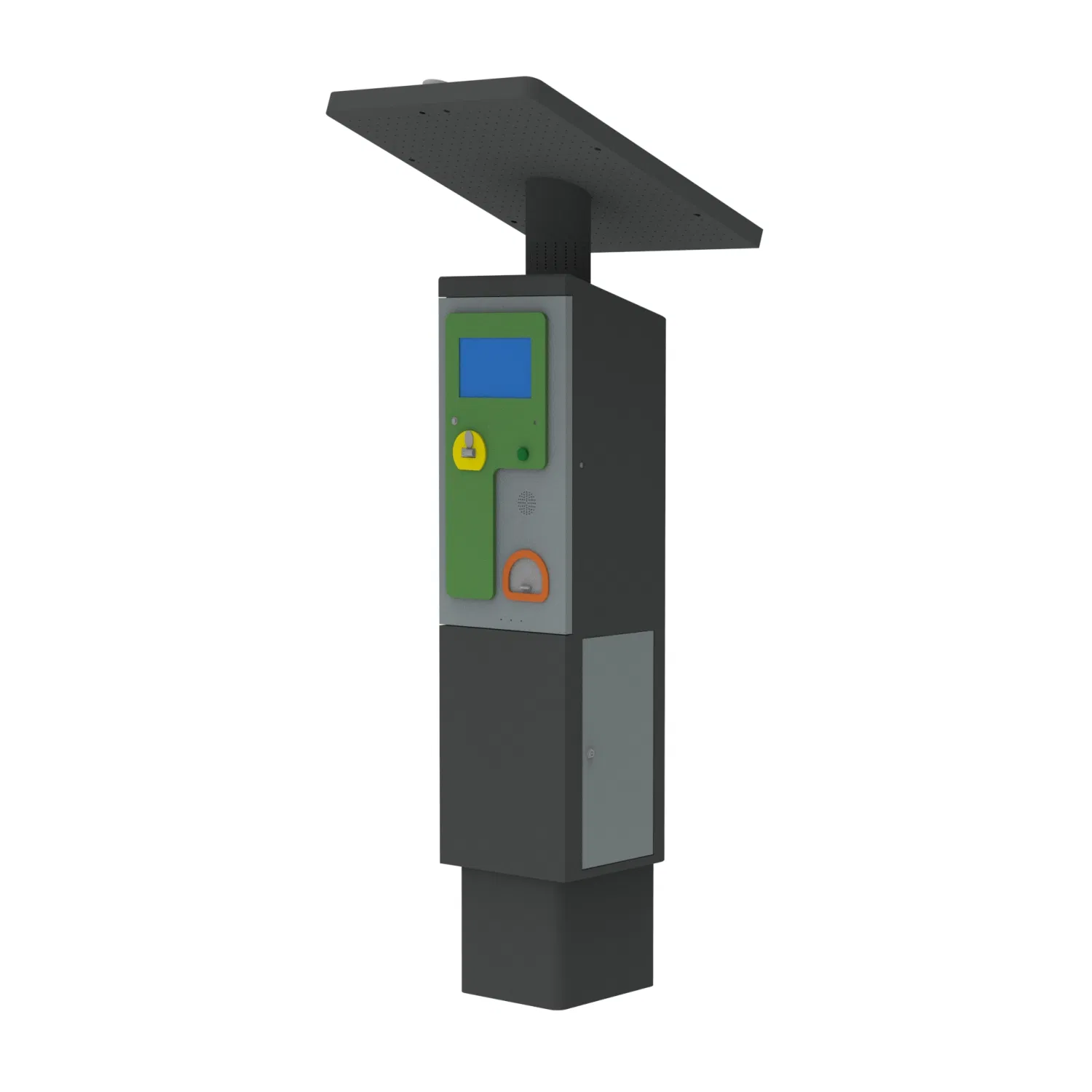 Fast Payment User Friendly Intelligent Parking Pay Station with Large Keypad
