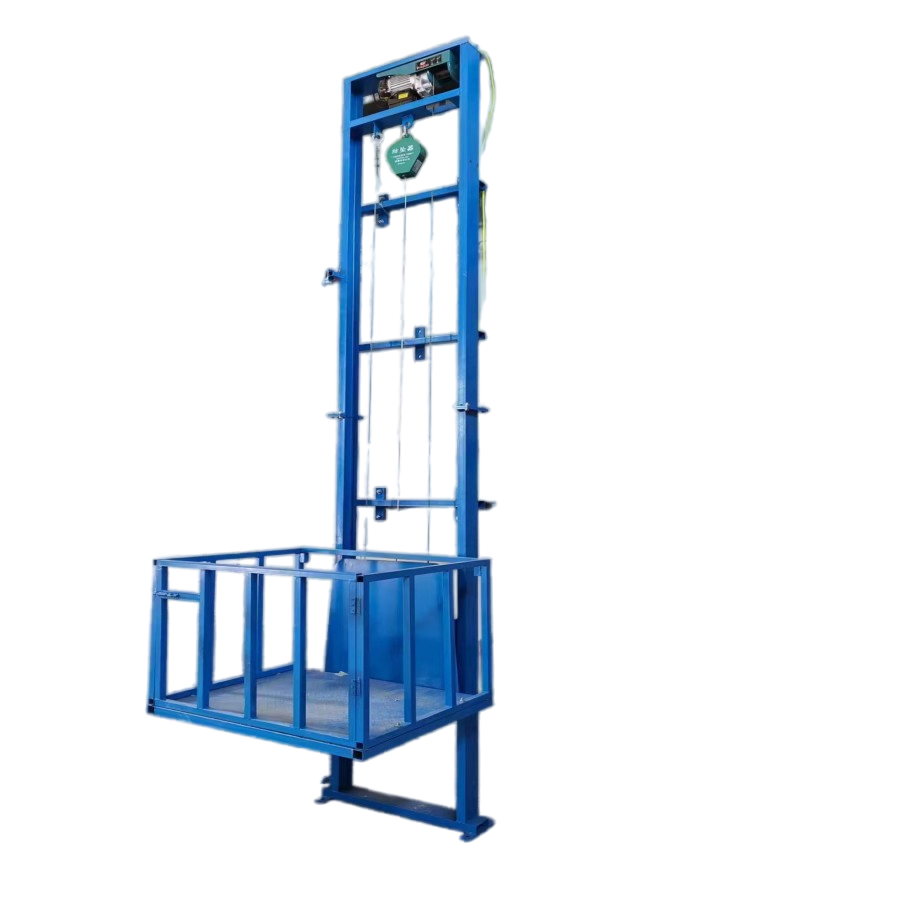 6/8/10/14m Cargo Electric Lift, Vertical Electric Aerial Tower Ladder Lifting Platform Foshan