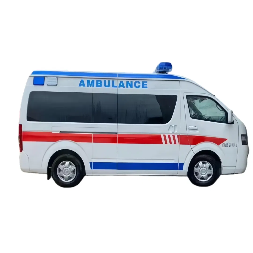 Foton Hospital ICU Medical Ambulance with Monitoring Equipment for Critical Care Transportation
