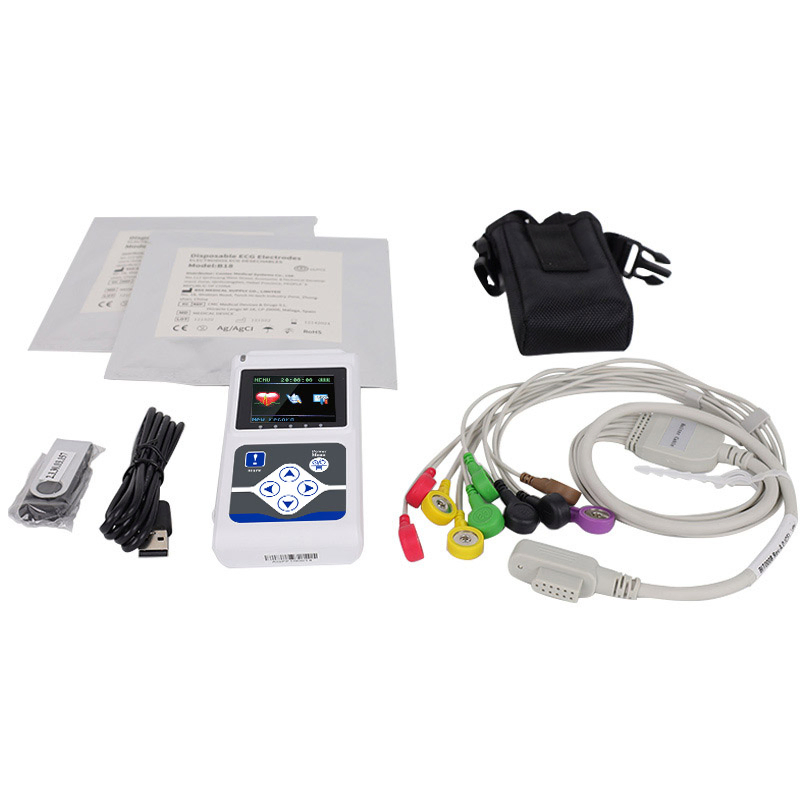 Wireless Holter Monitor Portable Cardiac Event Recorder with Cloud Data Transmission and Real Time Analysis for Clinical Diagnosis and Remote Patient Monitoring