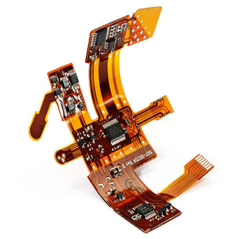 OEM Flexible PCBA Circuit Board Assemble for Wearable Health Monitoring Devices