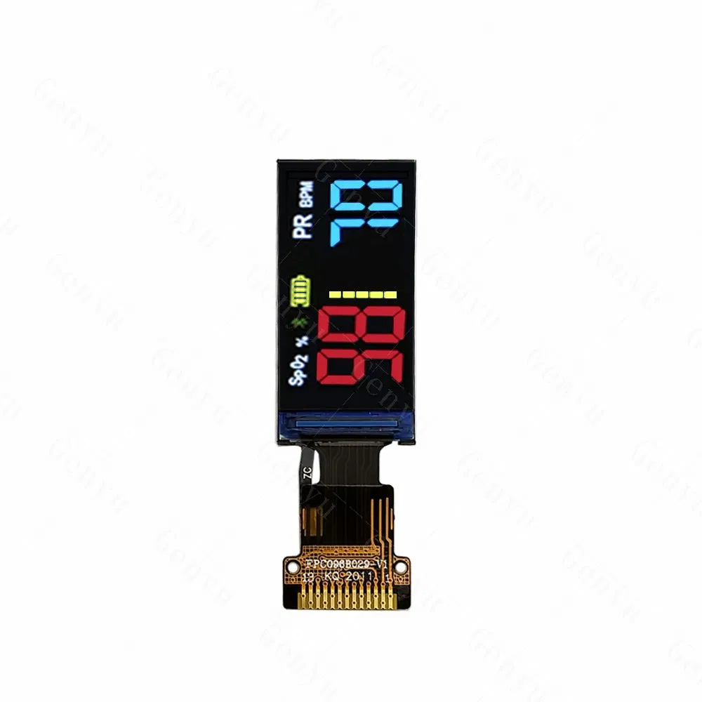 0.96 Inch TFT LCD Display for Finger Pulse Oximetry Monitor