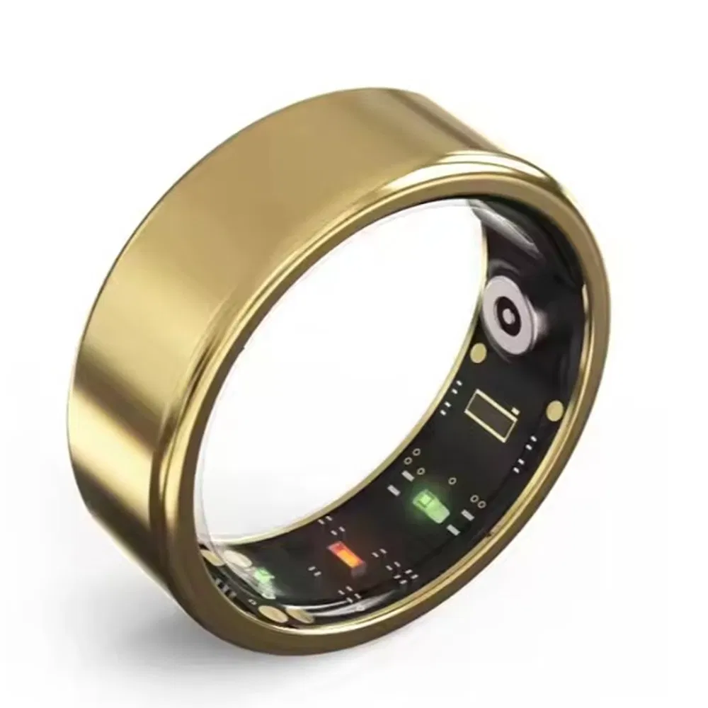 2025 Jcring New Intelligent Electronics Smart Men Fitness Tracker Remote Sleep Monitoring APP Control Steel Case Fitness Tracker Ring