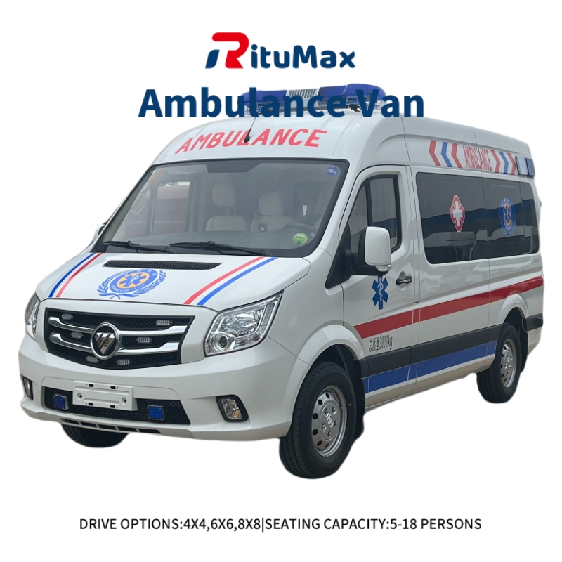Hot Sale Ford Ambulance Car Ambulance Van Powered by 4X2 for Emergencies