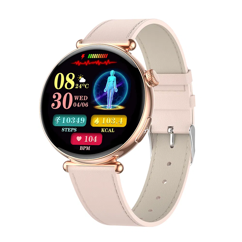 Professional IP68 Waterproof ECG Health Electronic Bluetooth Smart Watch with 24H Heart Rate Monitoring E491