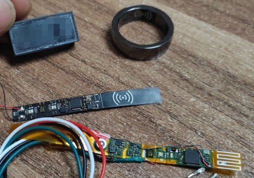 Health Sensors and Apps Monitoring Features Smart Ring for Wearable Technology