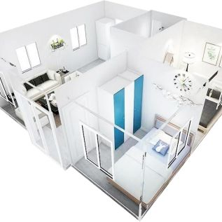 Customization Prefabricated 20FT 40FT Living Mobile Home