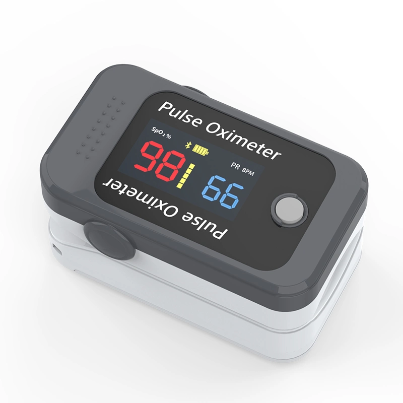 Bluetooth Pulse Oximeter Bm1000c with Portable Medical Digital LED Fingertip SpO2 Pulse Oximetry Oximeter Ce and FDA
