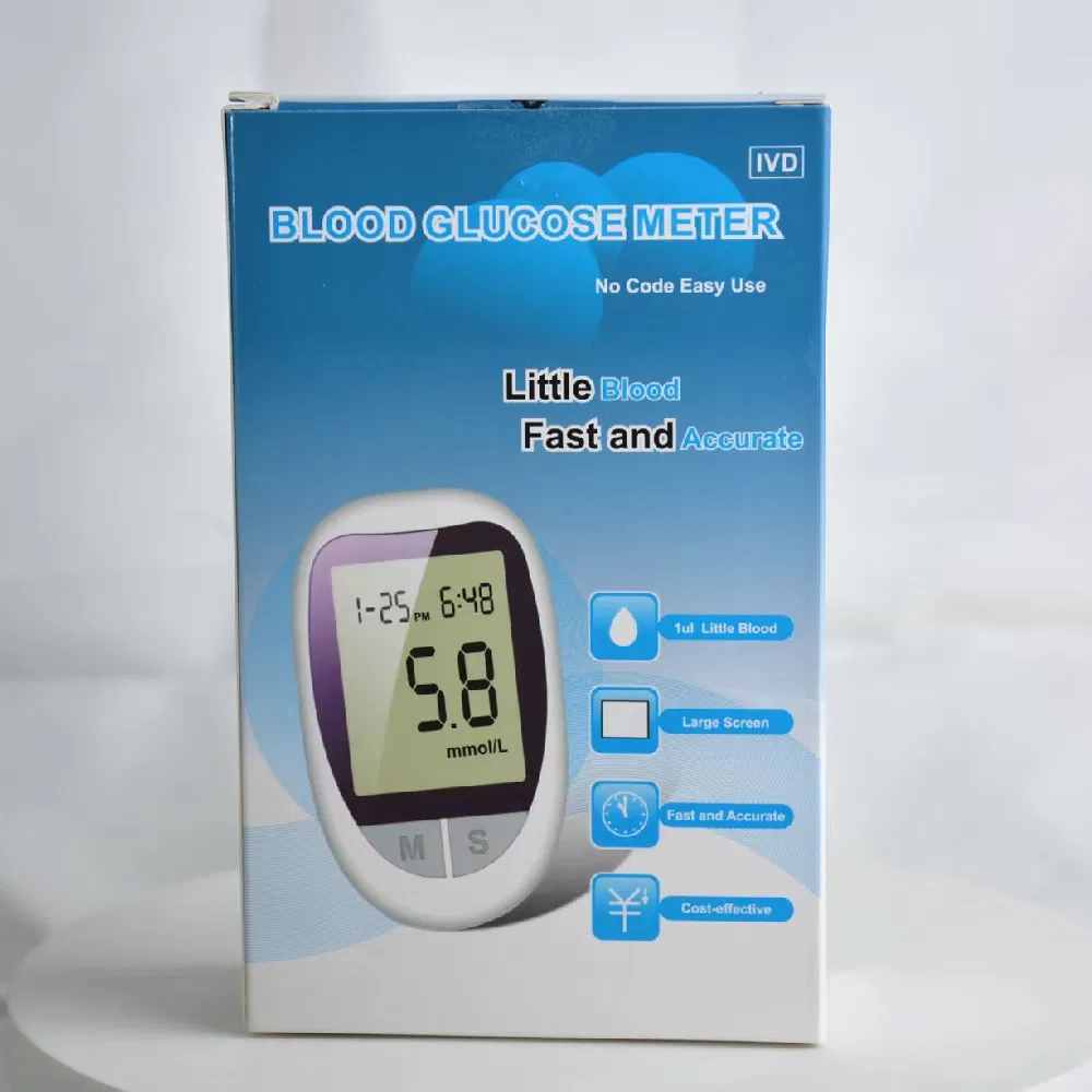 Accurate Home Use Blood Glucometer Glucose Meter for Daily Monitoring