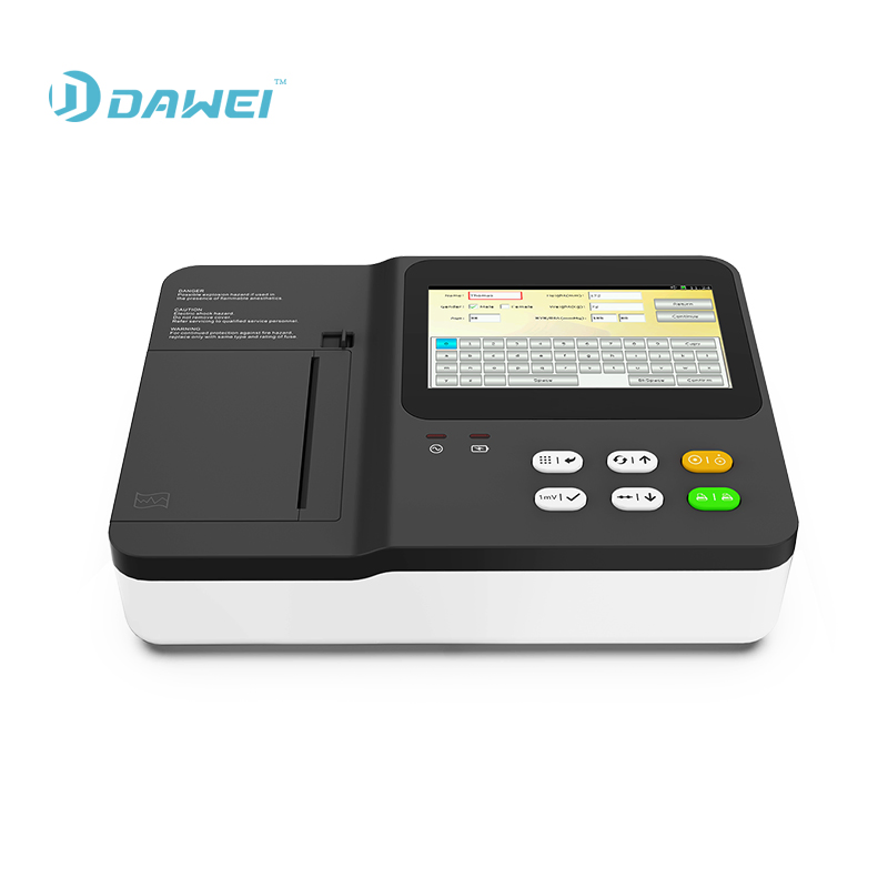 New Design ECG of 3 Channels and Thermal Paper Printer EKG