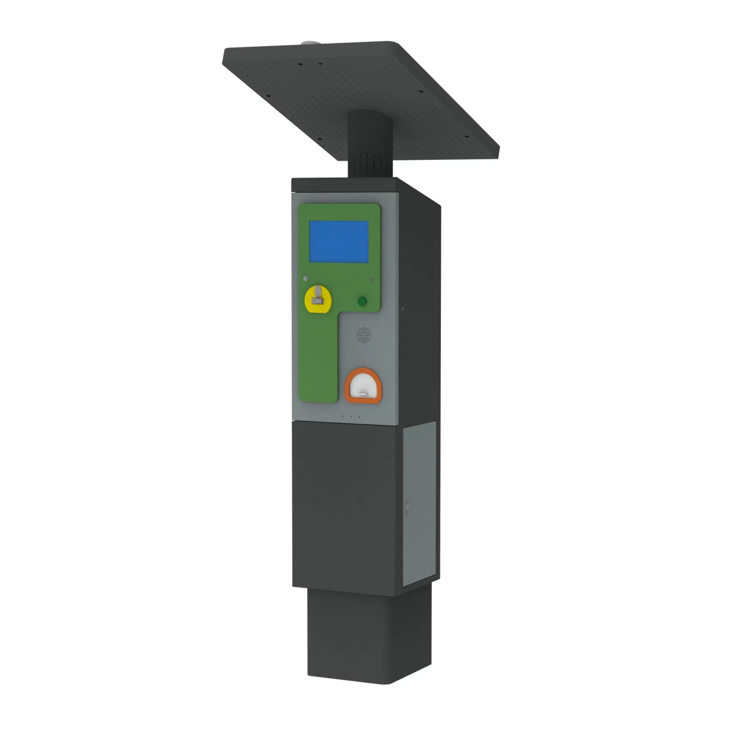 Self-Service Wiiparking Parking Pay Station with Touchscreen for Sale