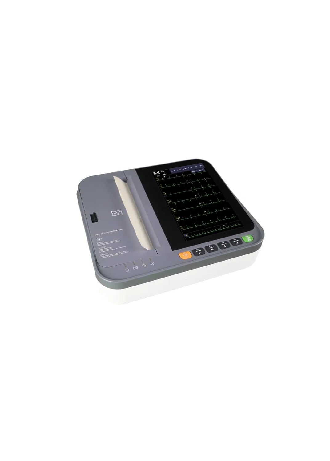 Medical Electrocardiogram 12 Leads 12 Channel Digital Portable ECG EKG Cardiograph Machine