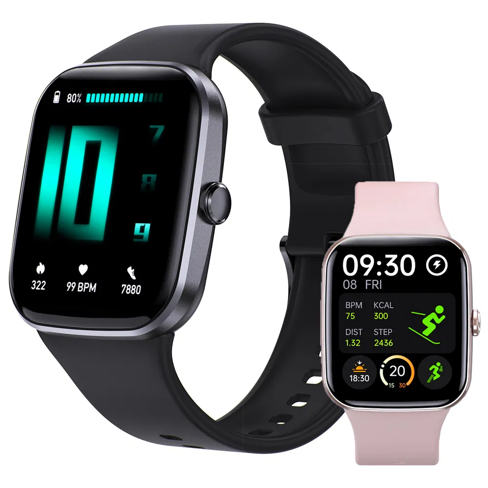 OEM Factory Custom Wholesale Smartwatch Bluetooth Calling, Heart Rate, Blood Pressure, Sleep, and Activity Monitoring