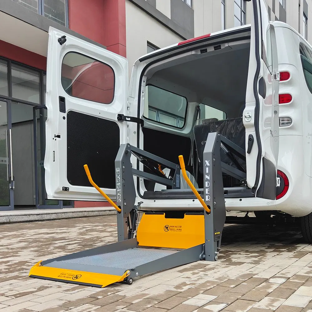 Hydraulic Wheelchair Lift with Stainless Steel Platform Patient Transfer to Vehicle
