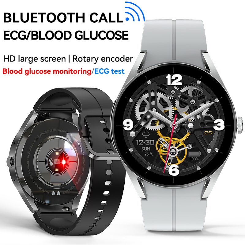 OEM Factory Heart Rate PPG ECG Bp Monitor Fitness Sports Smart Clock for Samsung Android Apple Ios Phone