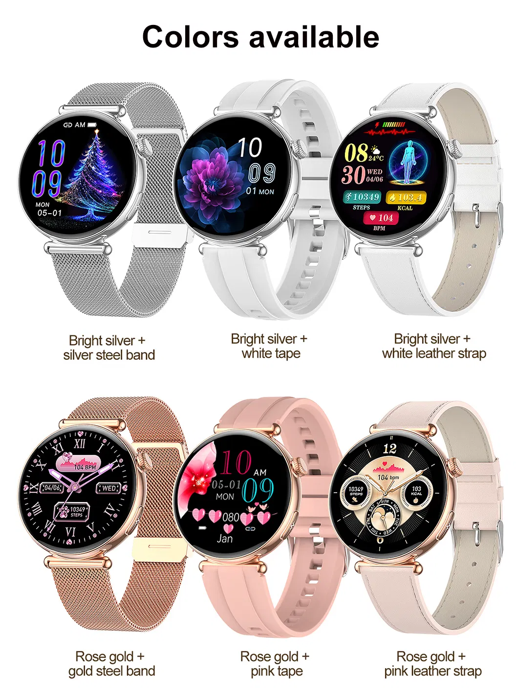 E491 Smart Watch Overview