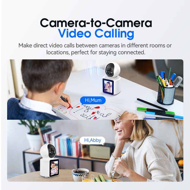 Anywii Indoor/Outdoor Home CCTV Camera with Two-Way Audio &amp; Voice Calling Features for Baby Elder Care Price with CMOS Sensor