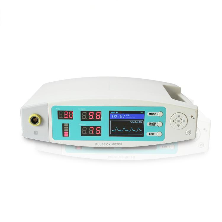 Smart Finger Pulse Oximeter Wireless SpO2 Monitor for Remote Patient Monitoring and Home Care