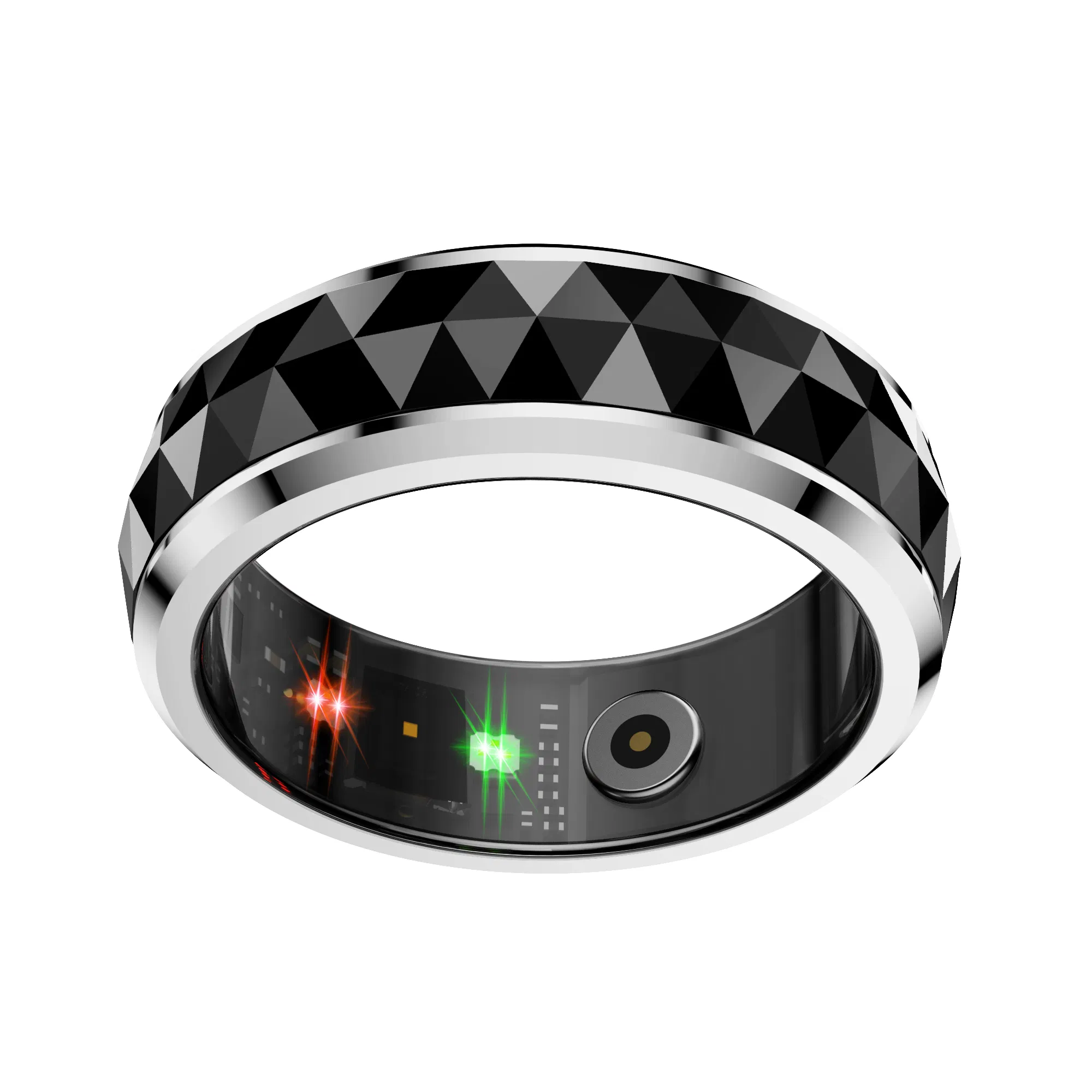 Super Slim OEM/ODM Smart Ring Comfort Fit Ultra-Thin Aerospace Titanium Wearable Ring with Health/Stress/Activity Monitoring Factory Wholesale