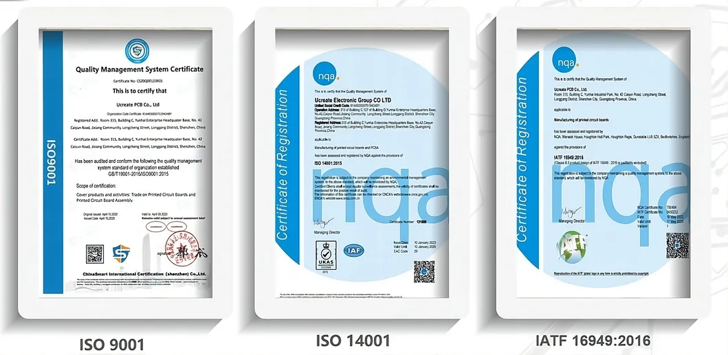 Certifications