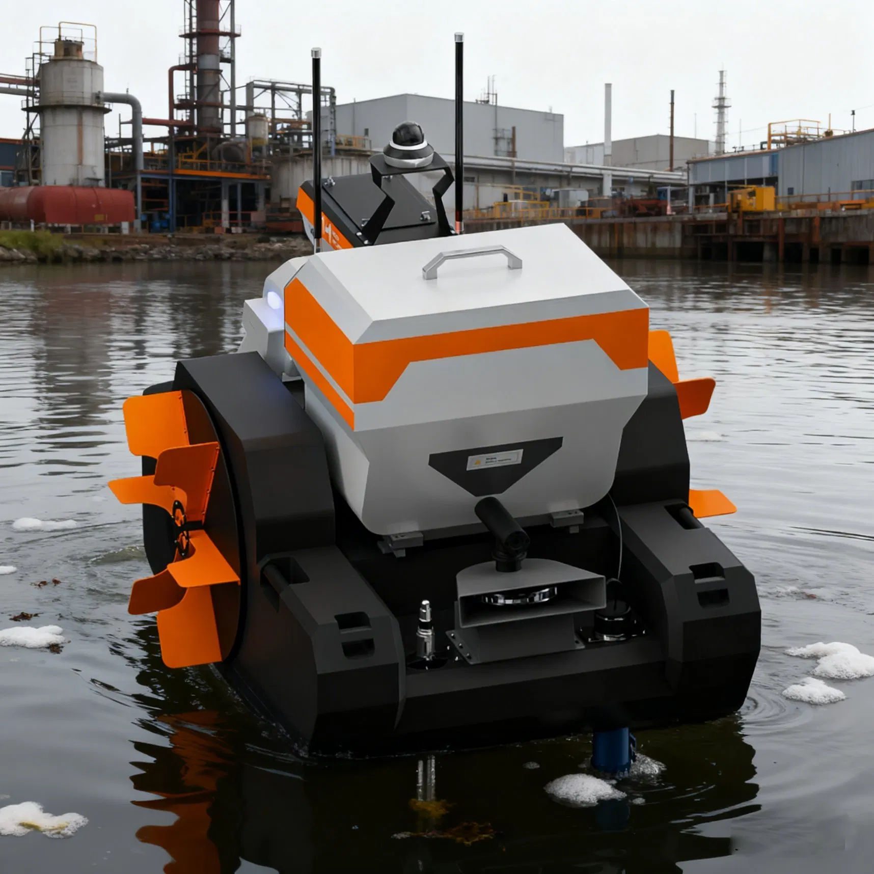 Smart Vessel for Feed Management and Aquatic Health Monitoring Usv
