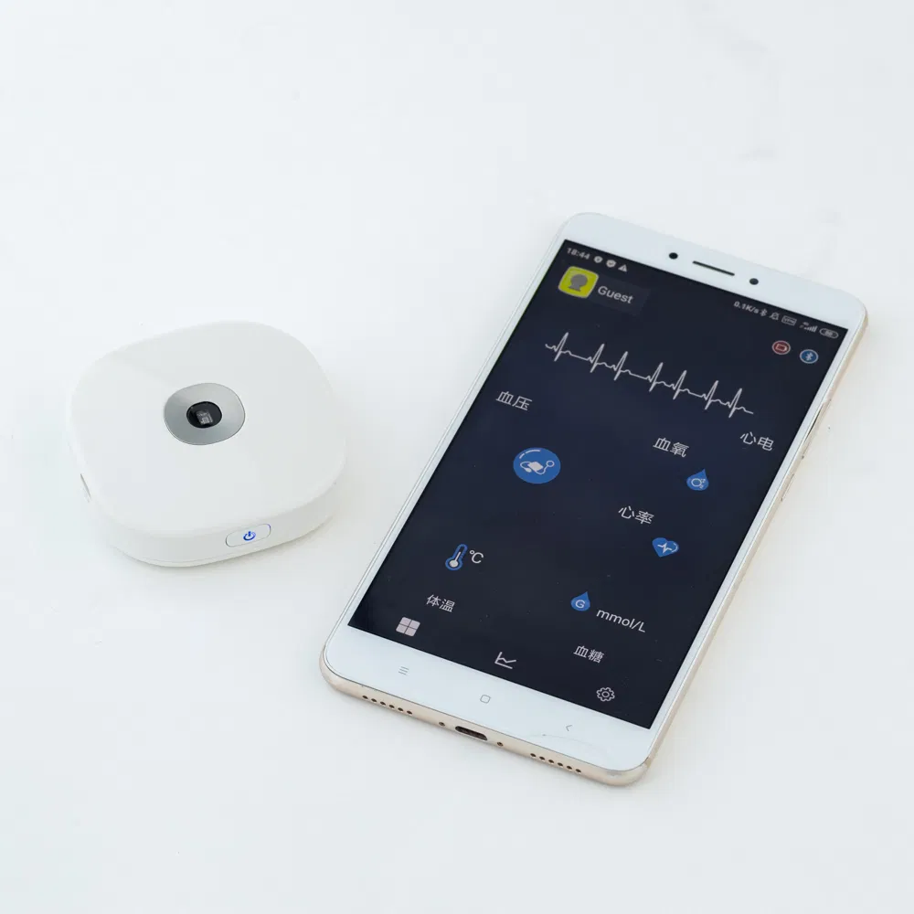 Carer Practal Waterproof Health Monitor S1s1 Smart Remote Monitoring Health 6-in One Health Monitor