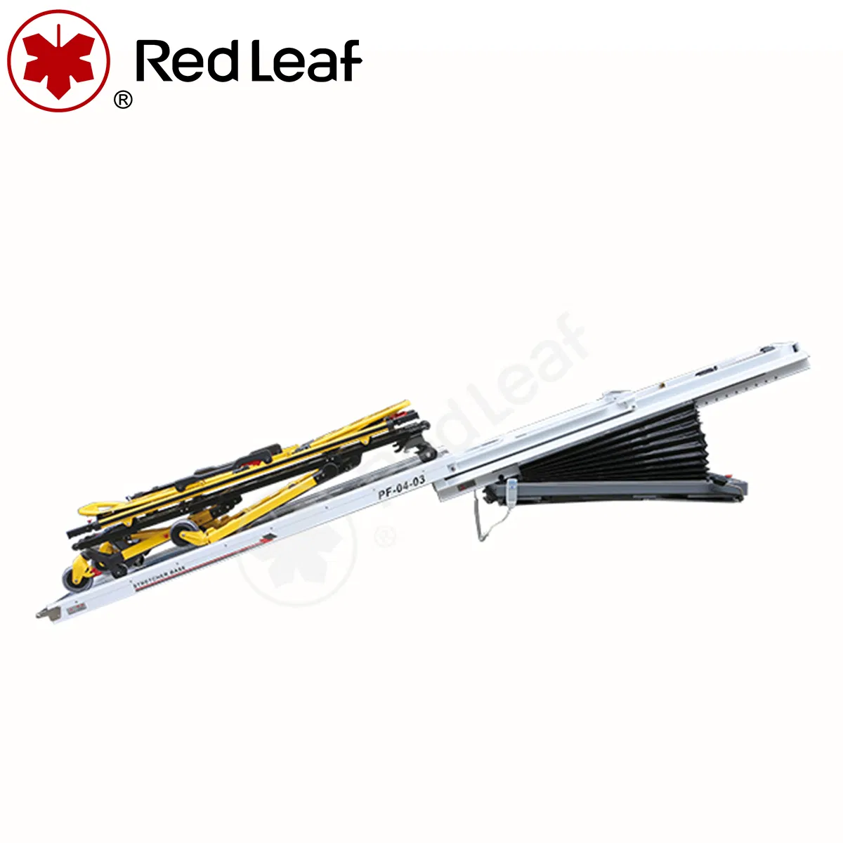 Automatic Load Patients Onto Vehicle Electric Hydraulic Stretcher Platform Ambulance Base Plate