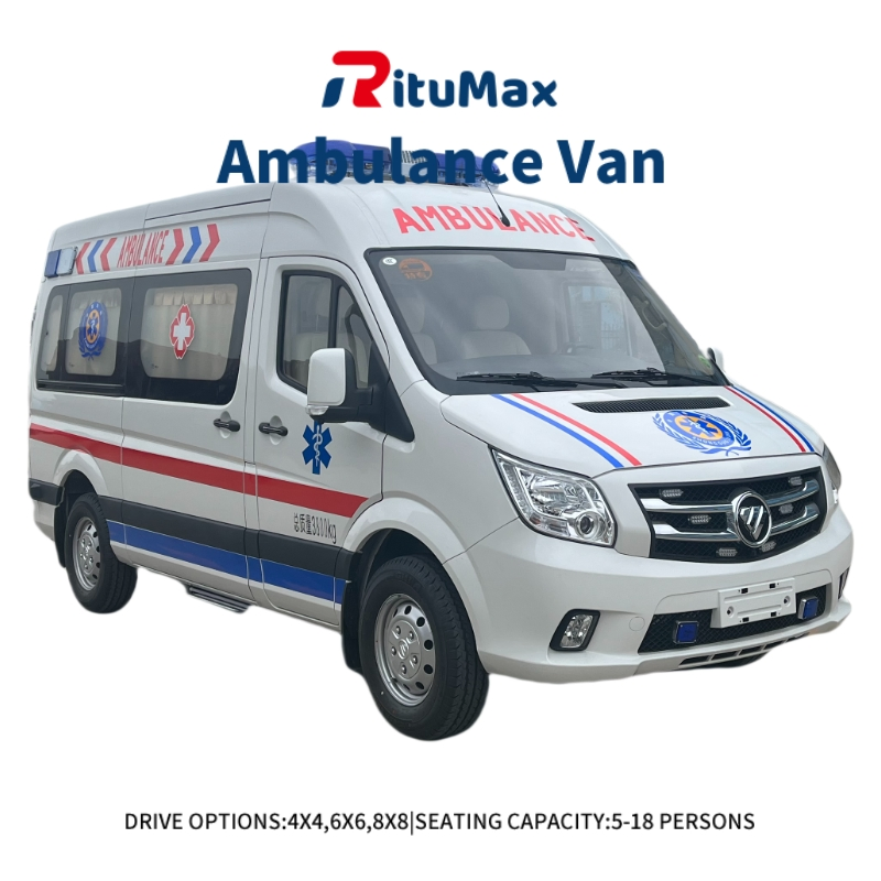 Hot Sale Ford Ambulance Car Ambulance Van Powered by 4X2 for Emergencies
