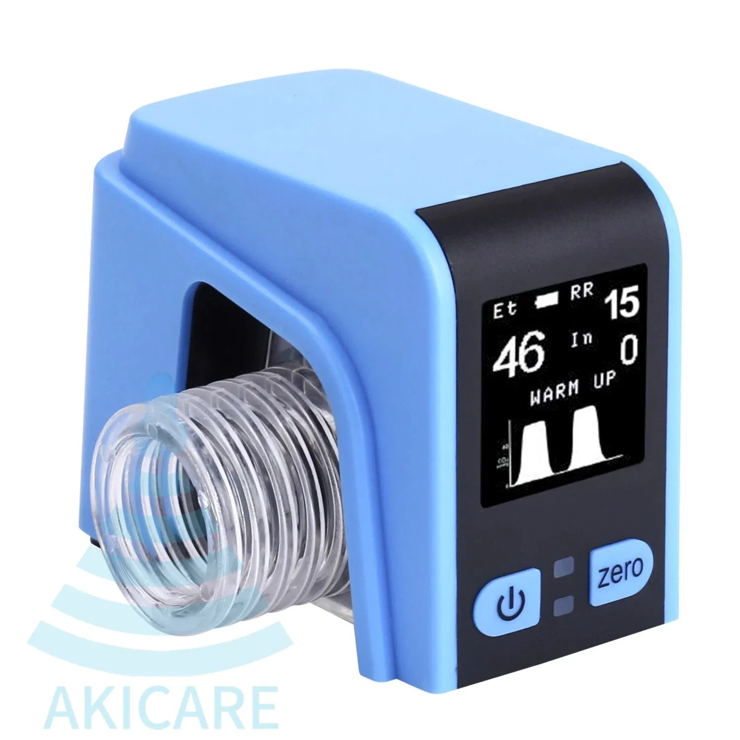 Wireless Micro Mainstream Capnometer CO2 Gas Sensor Capnograph Anesthesia Machine Monitor Veterinrio