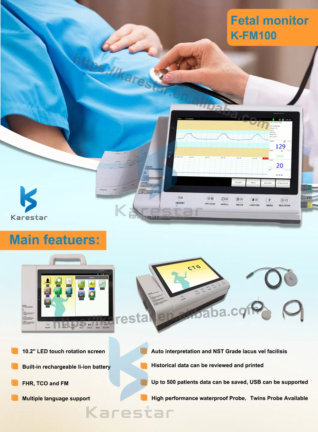 Fetal Monitor Detail