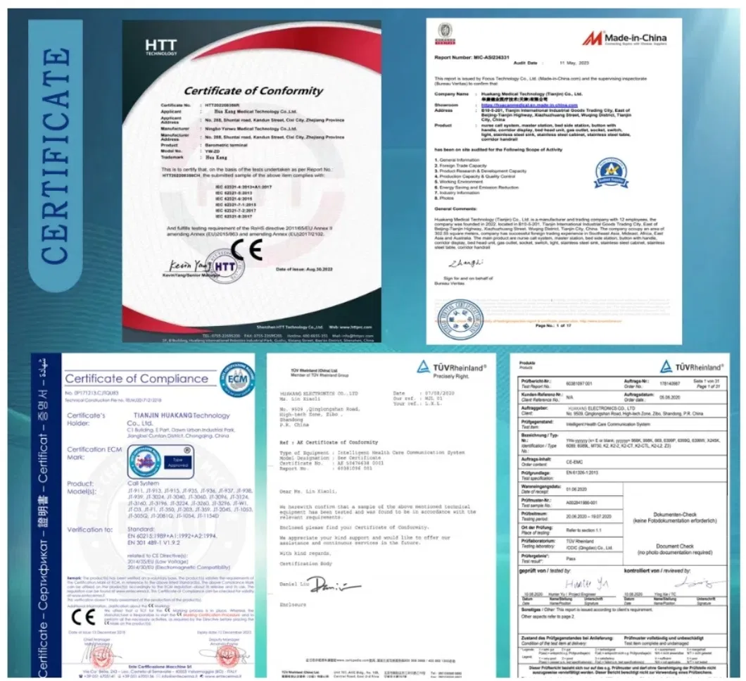 Certification Documents