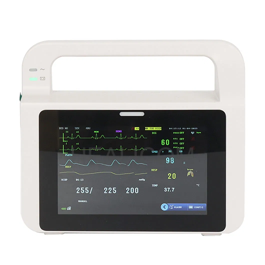 Wireless Integration Central Monitoring Station Multi-Parameter Patient Monitor