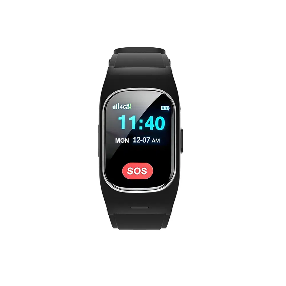 2026 New IP67 Waterproof Smart Watch with Heart Rate Blood Pressure SP02 Monitoring for Elderly Health Care Y6E