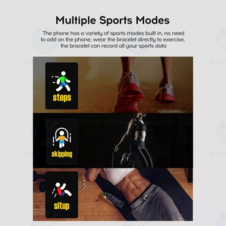 Good Sale Heart Rate Blood Pressure and Oxygen Monitoring 116s Smart Watch for Health Tracking
