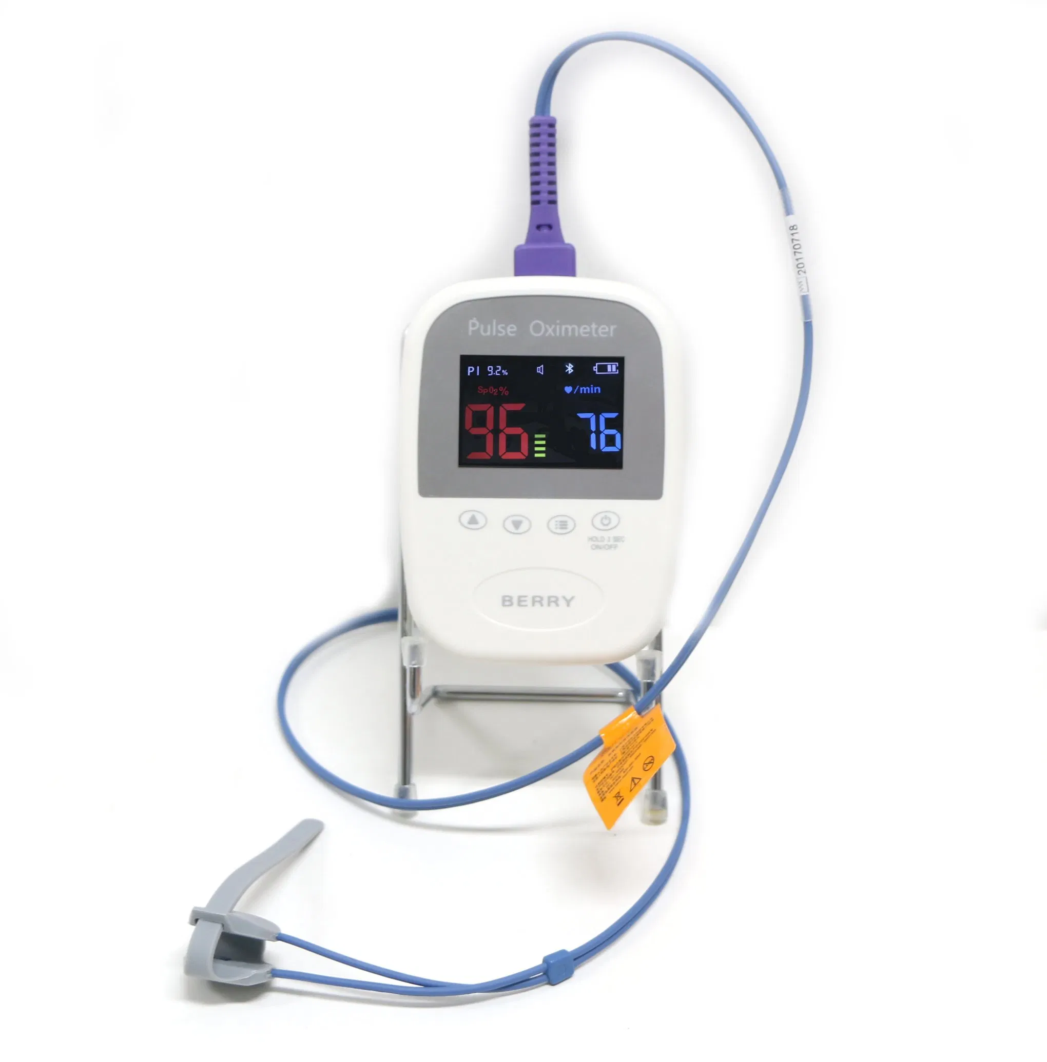 FDA Approved Handheld Pulse Oximeter with Bluetooth Wireless Function Oximetro Fingertip Oximeter