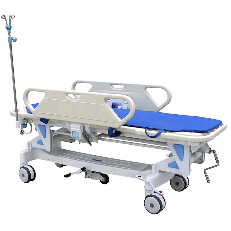 Medical Advanced Hydraulic Patient Transport Stretcher with Optional X-ray Translucent Platform Stretcher