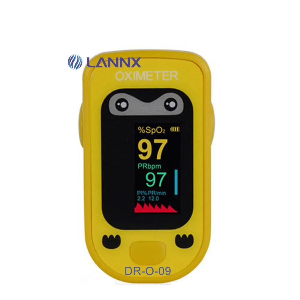 Lannx Dr-O-09 Custom Digital Screen Fingertip Ox Imetros Pulse Oximeter Medical Oximeter Finger Blood Oxygen Oximetry Monitor