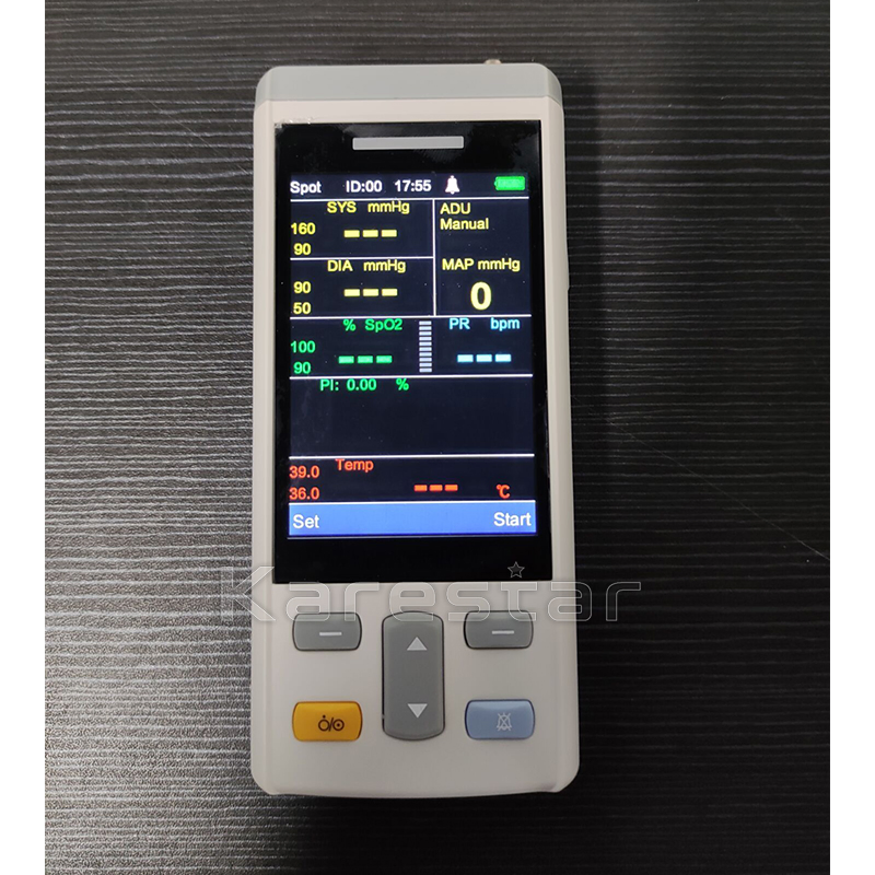 Medical Remote Central Patient Monitoring System ICU Hospital Vital Signs Monitor Portable