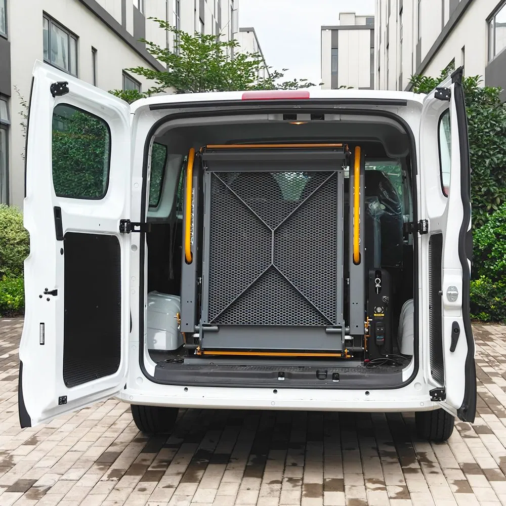 Hydraulic Wheelchair Lift with Stainless Steel Platform Patient Transfer to Vehicle